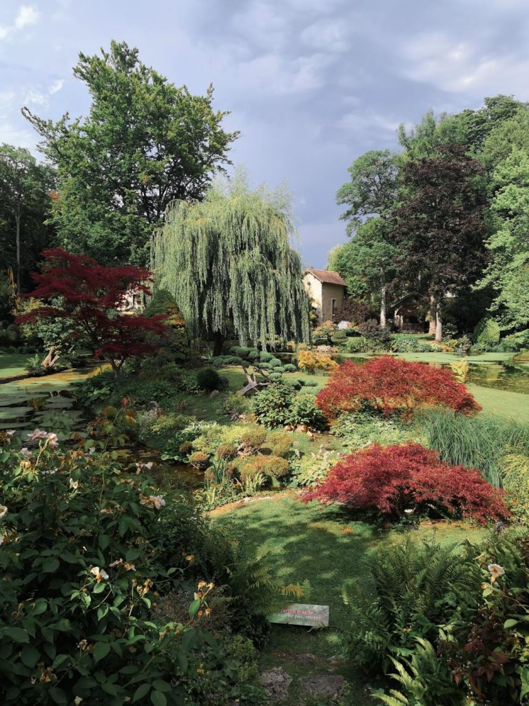 jardin japonais du château de courances