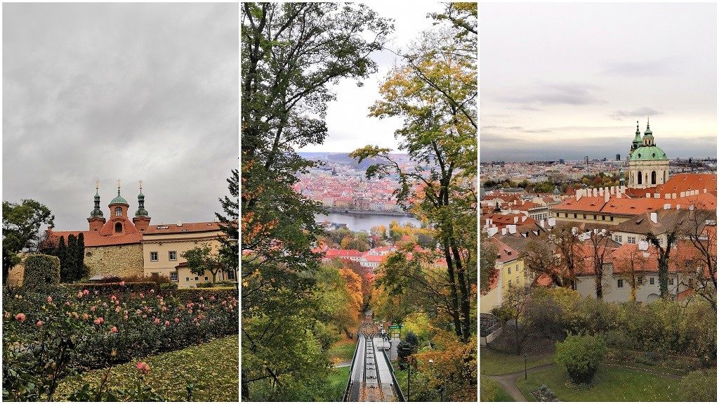 Vue panoramique de Prague depuis la colline de Petřín