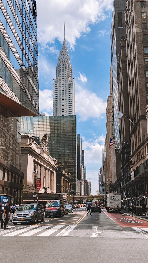 Quartier de Midtown New-York