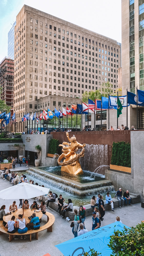 Quartier de Midtown New-York