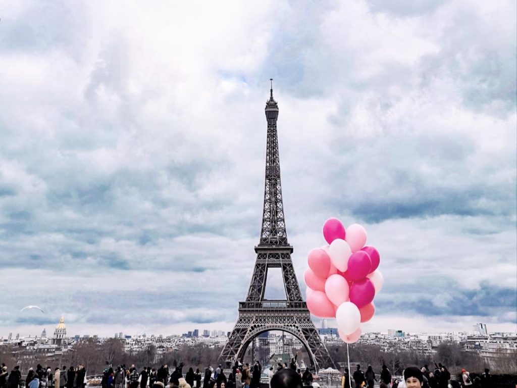 Vue du Trocadéro