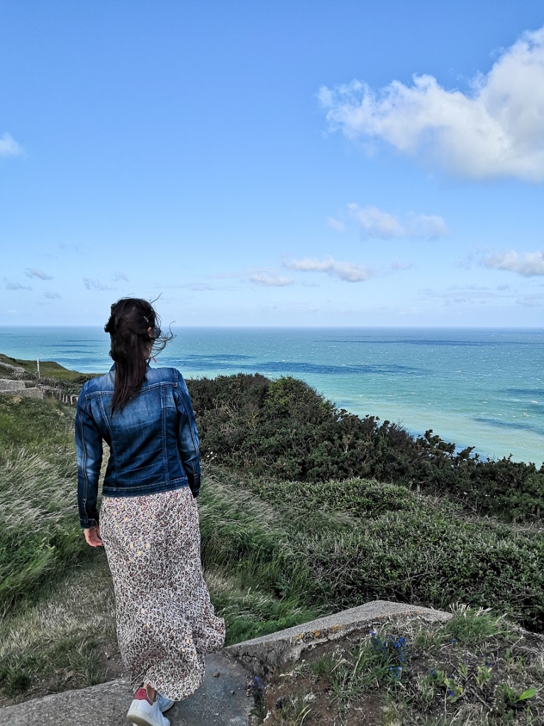 Vue depuis le Cap Fagnet sur la Côte d’Albâtre pour un Week-end en Normandie
