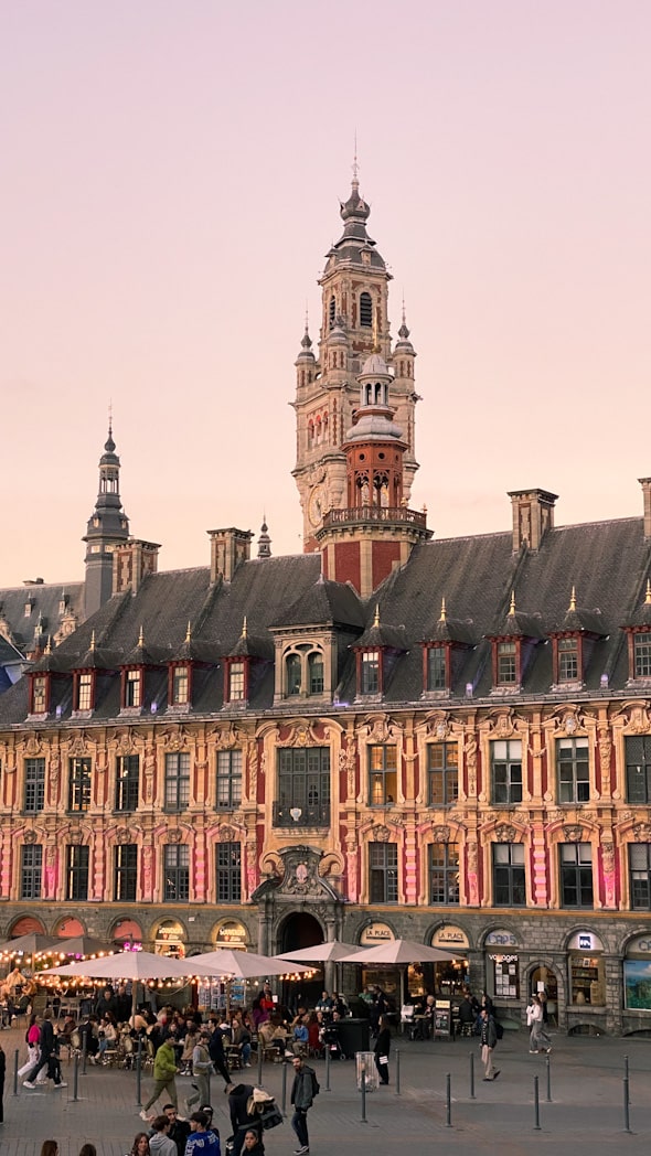 Grand-Place de Lille de nuit