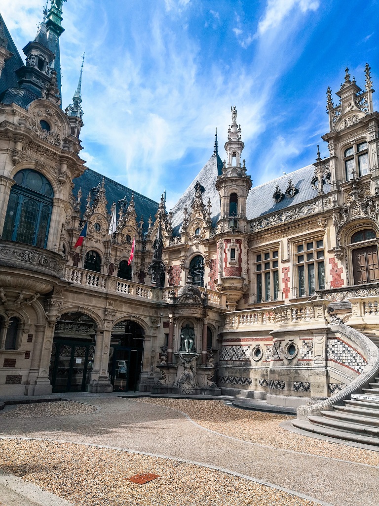 Le Palais bénédictine à Fécamp lors d'une visite de la Côte d'Albâtre en Normandie