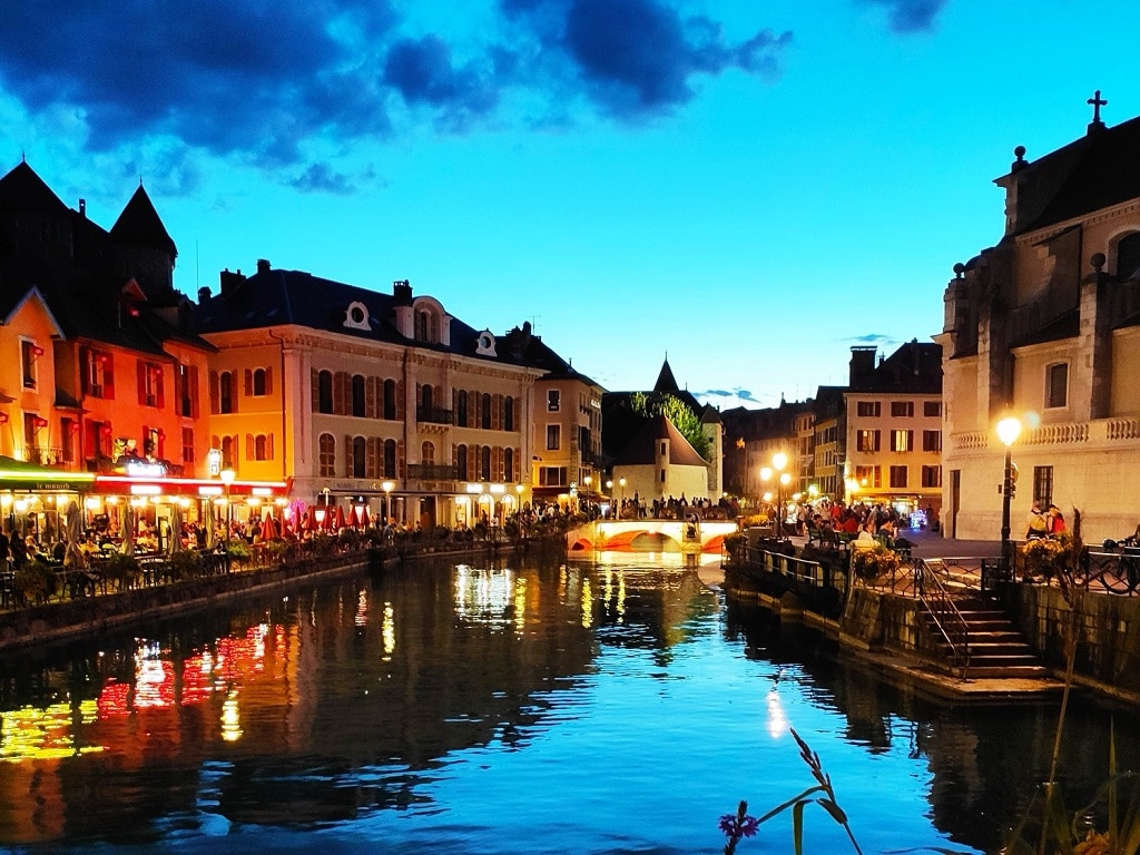 Vieil Annecy by night