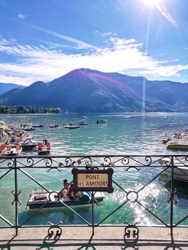 Week-end à Annecy : Pont des Amours
