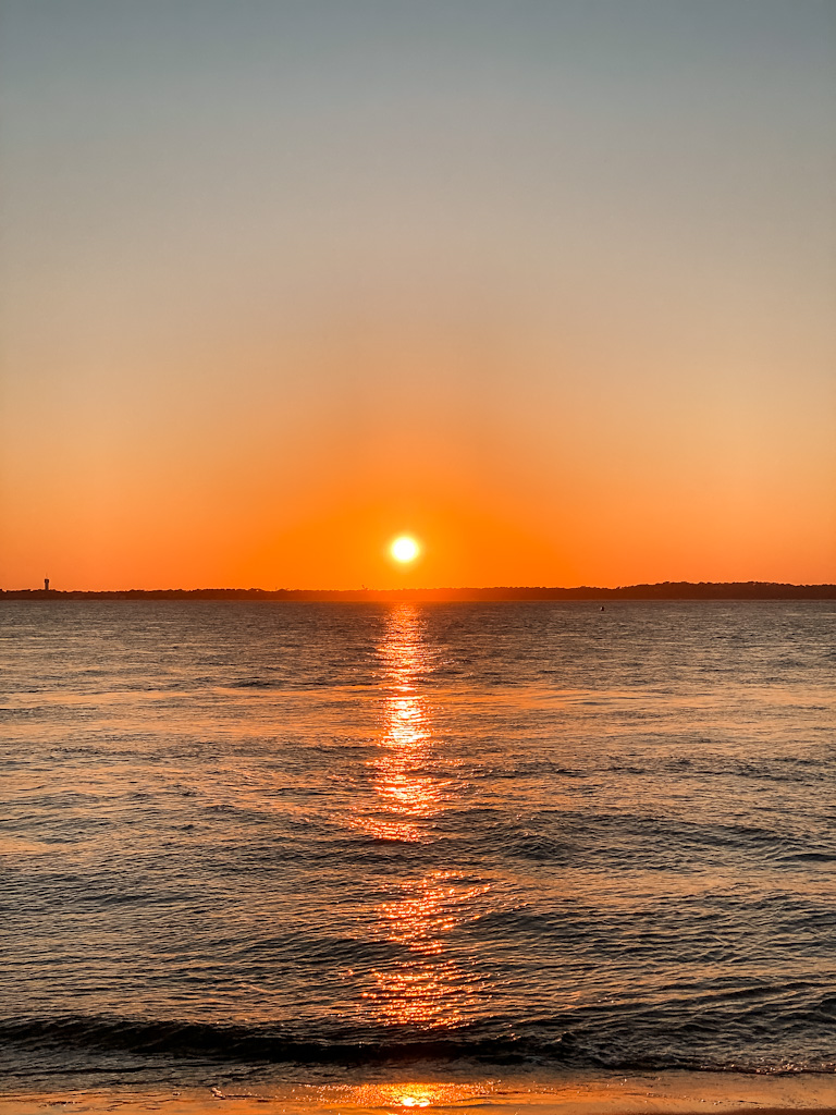 coucher de soleil arcachon le moulleau