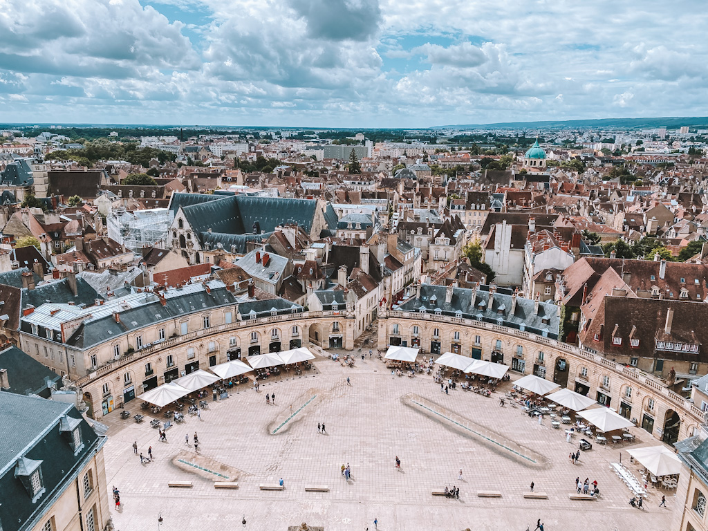 vue dijon tour philipple le bon