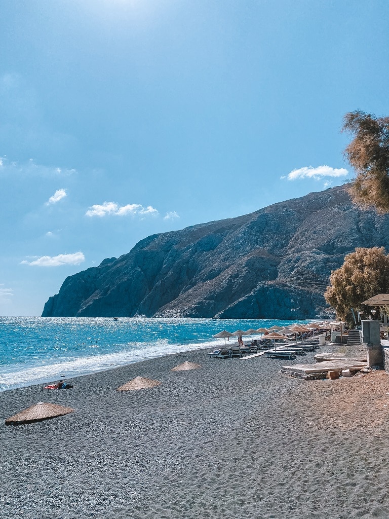 Kamari Beach Santorin
