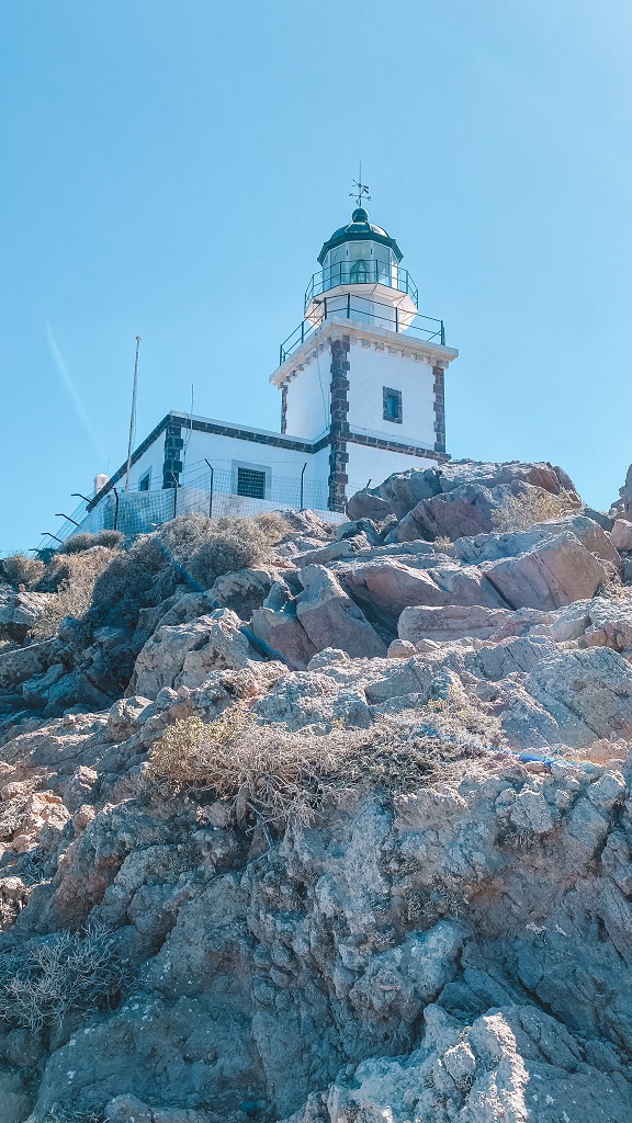 Phare d'Akrotiri Santorin