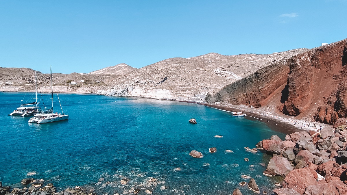 Red Beach Santorin
