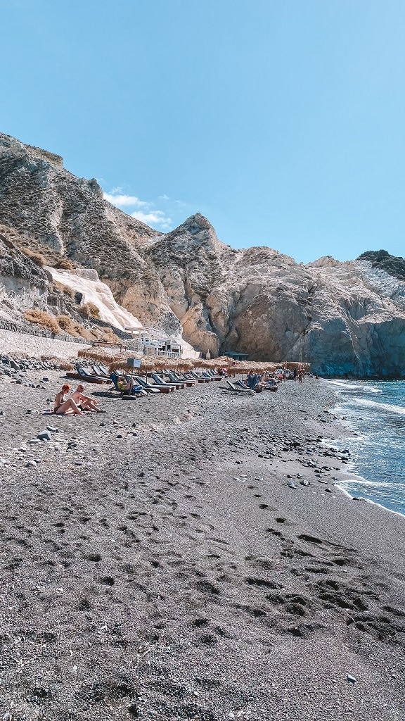 White Beach Santorin