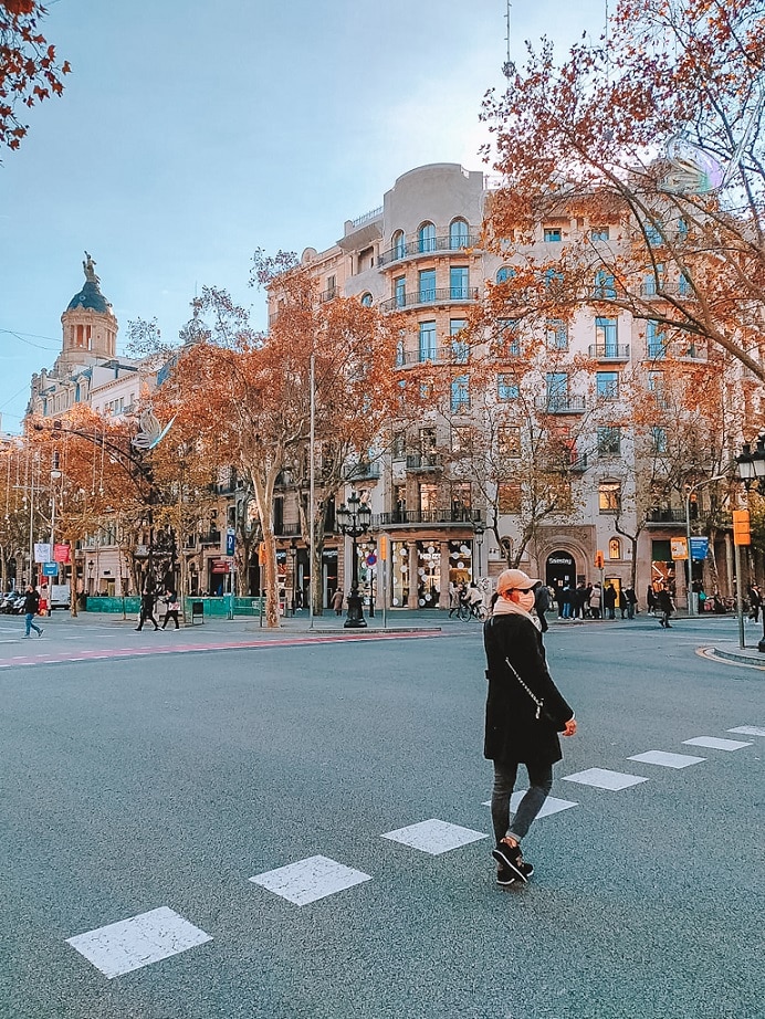 Passeig de Gracia Barcelone