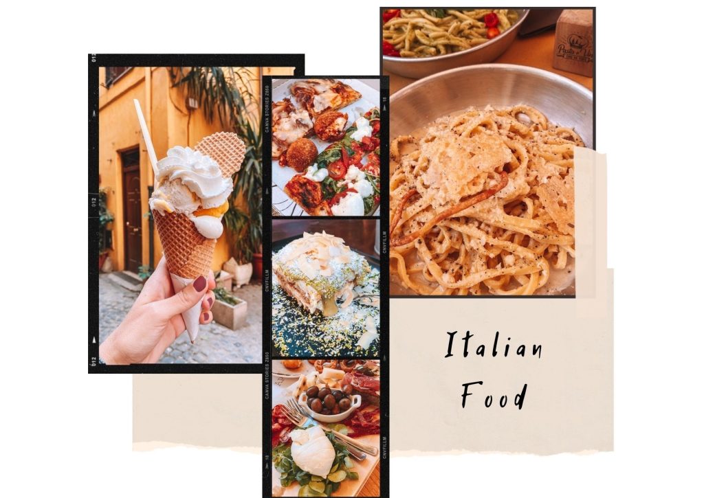 Spécialités culinaires Rome