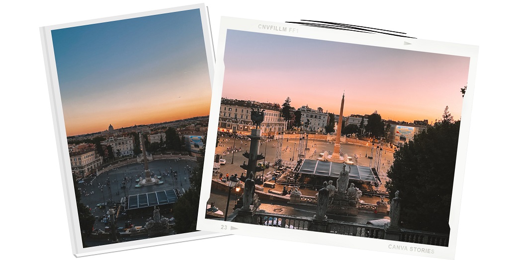 Sunset Terrazza del Pincio Rome