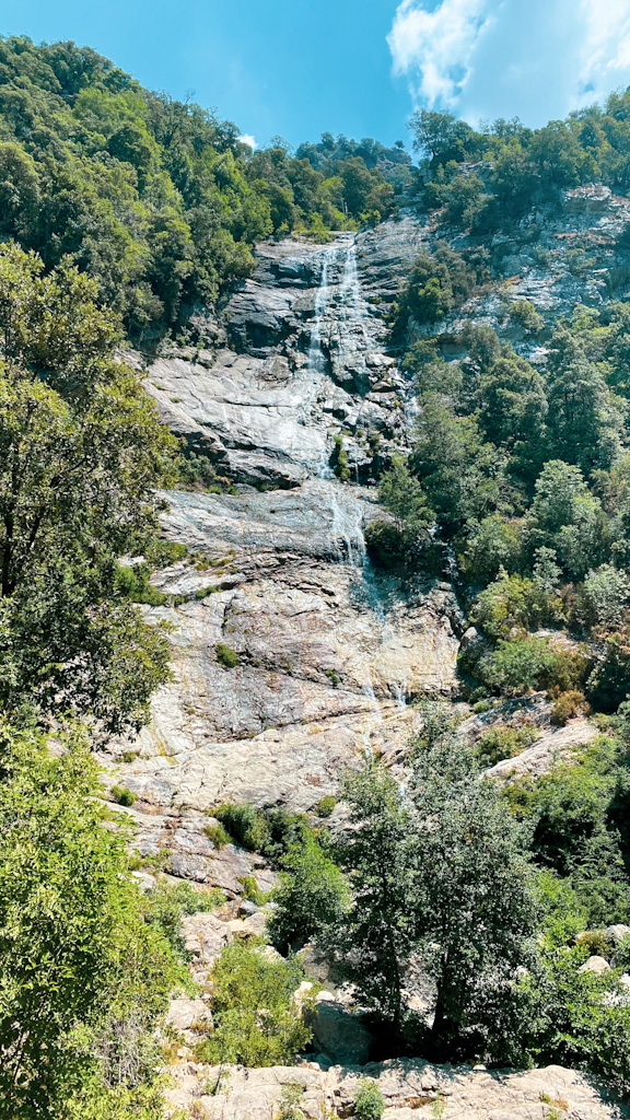 Cascade du Voile de la Mariée Corse