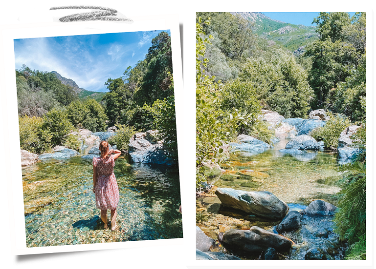 Piscine naturelle Ogliastro Cap Corse