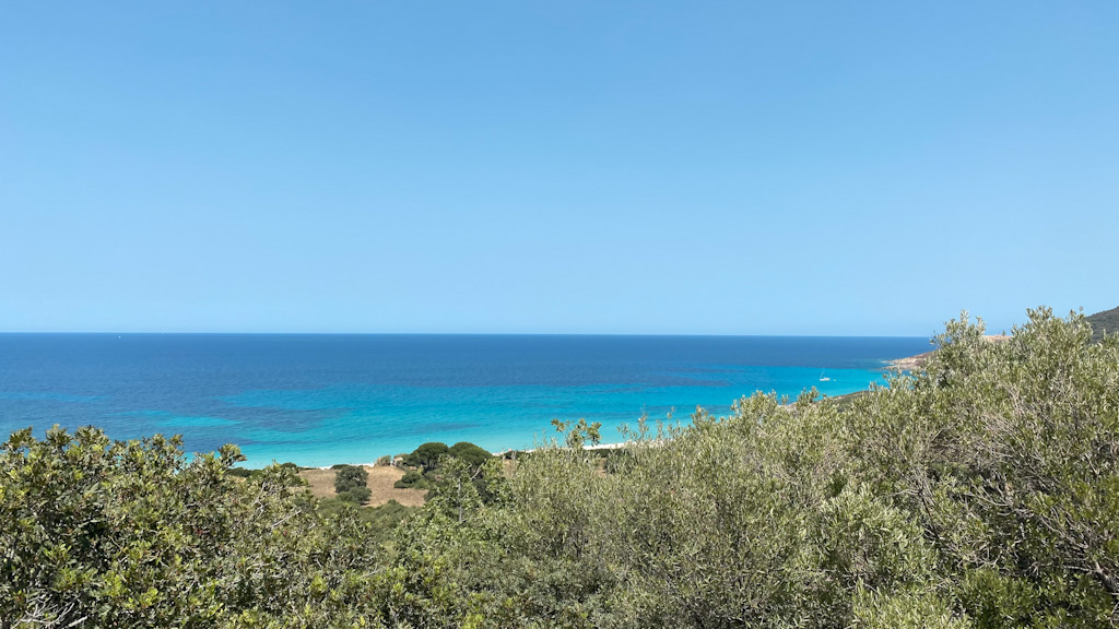 Plage de Ghjunchitu Haute-Corse
