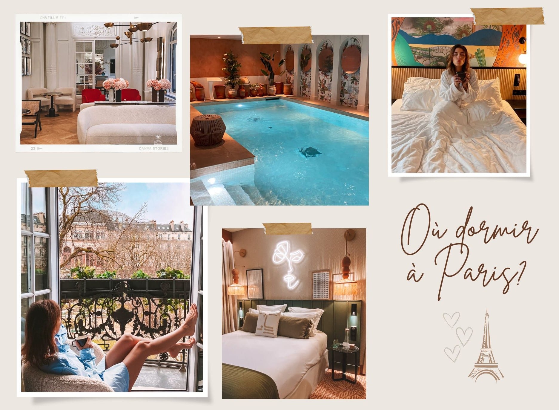Où dormir à Paris? Hôtels à Paris