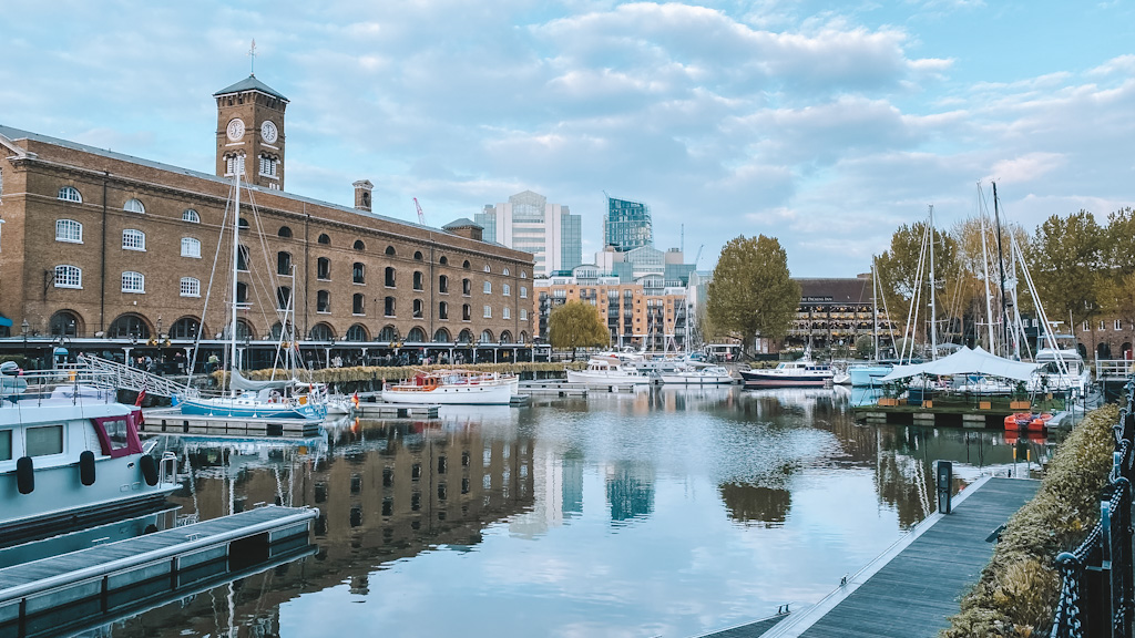 Docks de St Katharine Londres