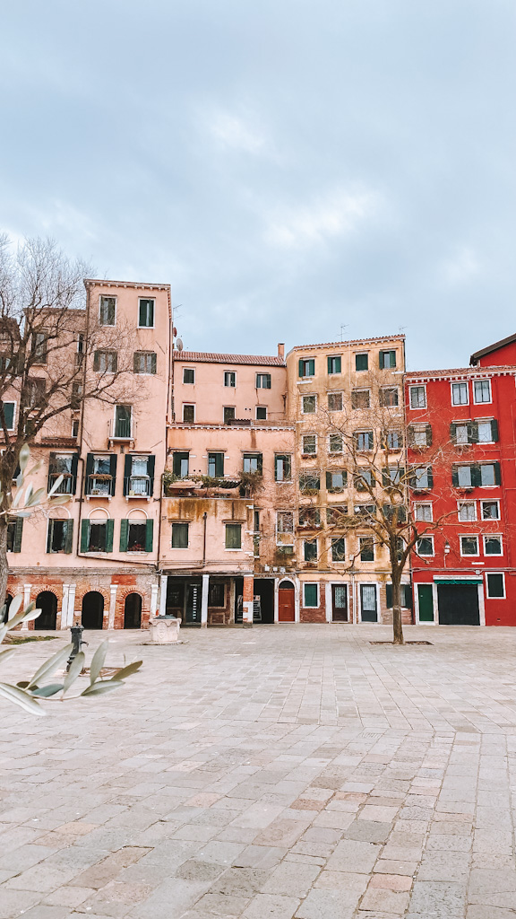 Quartier Cannaragio Venise