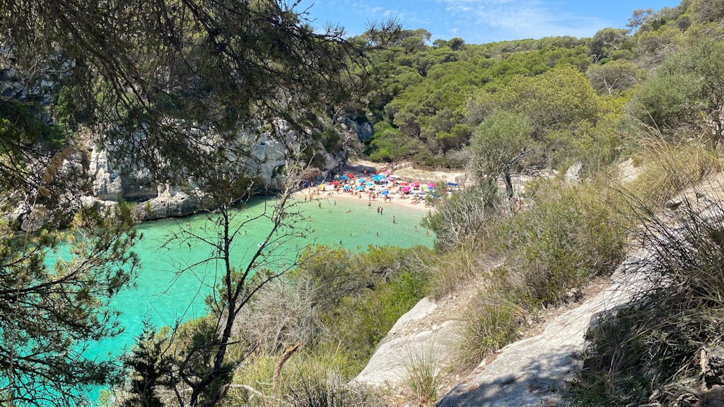 Cala Macarelleta Minorque