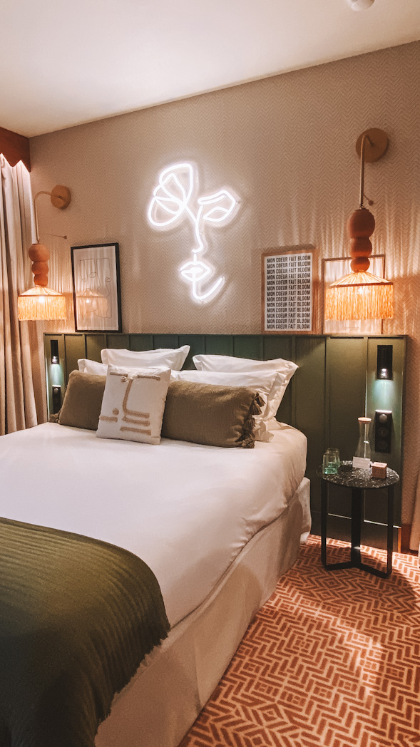 Chambre du Bloom House Hotel et Spa Paris