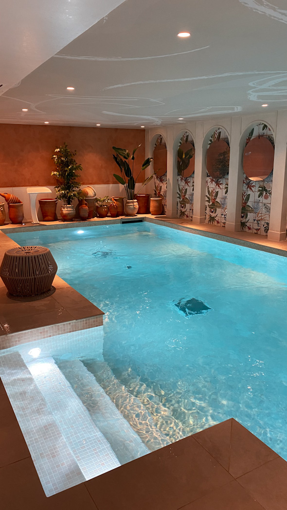 Piscine du Bloom House Hotel et Spa Paris