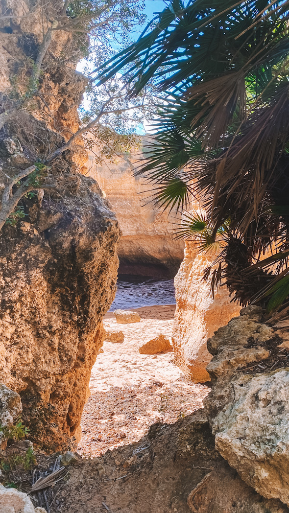 Praia do Ninho de Andorinha Albufeira Algarve