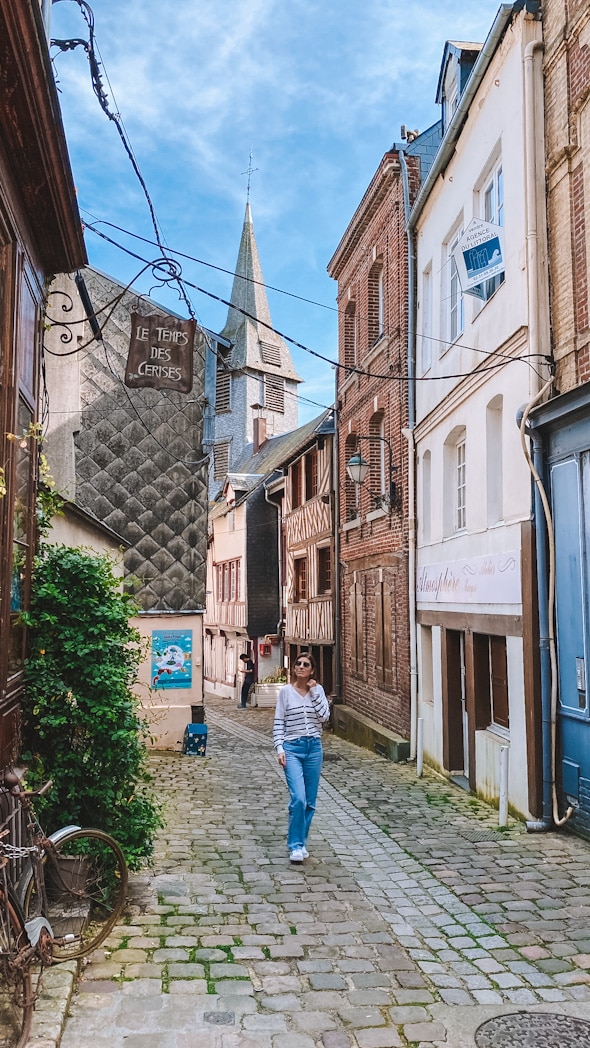 Ruelle centre historique Honfleur