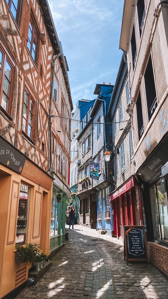 Ruelle centre historique Honfleur