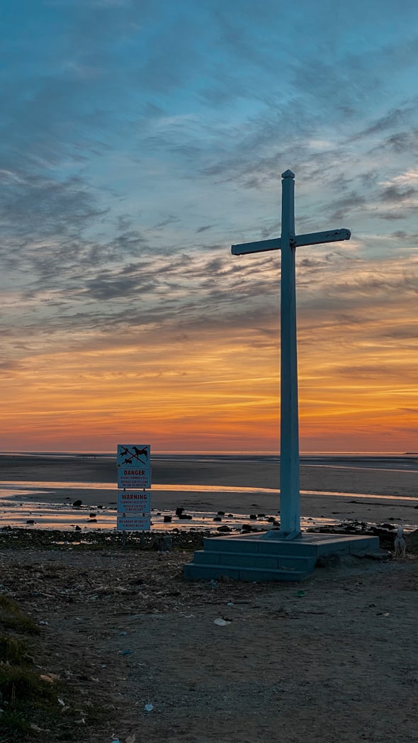 Coucher de soleil Plage du Butin Honfleur