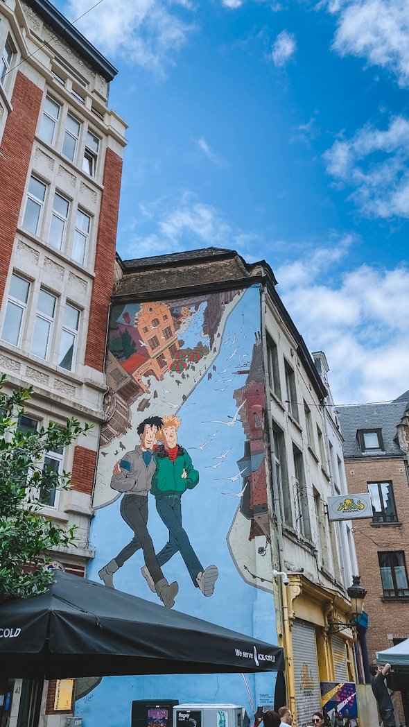 Street Art BD Bruxelles