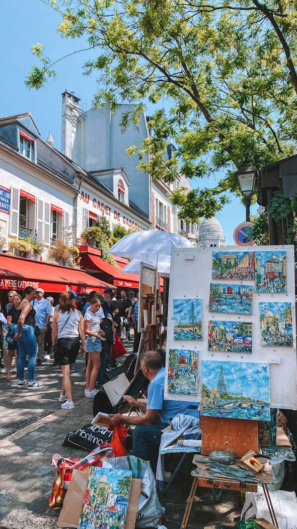 Balade Montmartre Itinéraire à pied