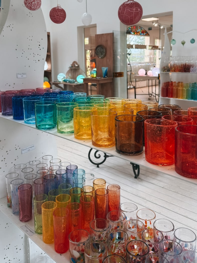 Visite de la verrerie d'art de Soisy sur Ecole