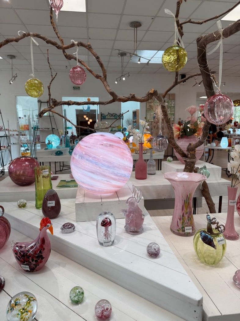 Visite de la verrerie d'art de Soisy sur Ecole