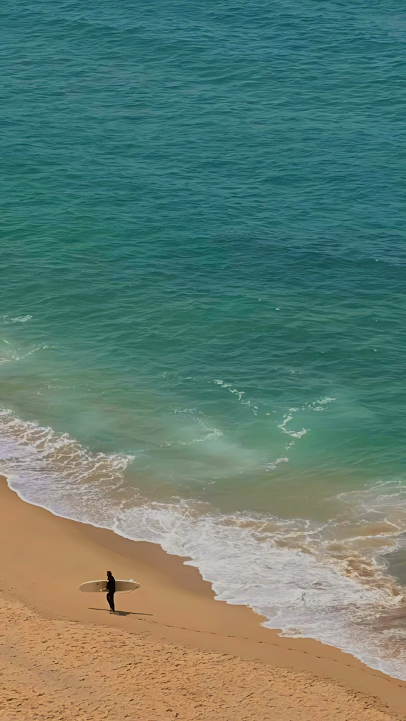 Ericeira, village de pêcheurs et côte Atlantique au Portugal près de Lisbonne