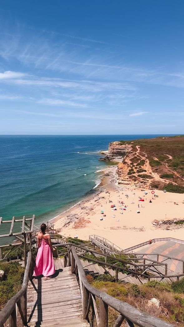 Ericeira, village de pêcheurs et côte Atlantique au Portugal près de Lisbonne