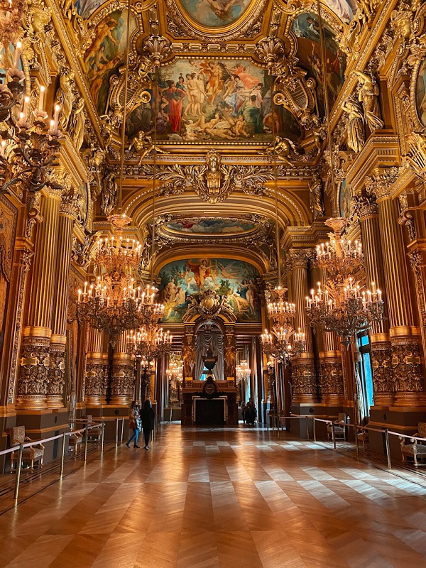 Grand Foyer de l'Opéra Garnier dans le 9ème arrondissement de Paris
