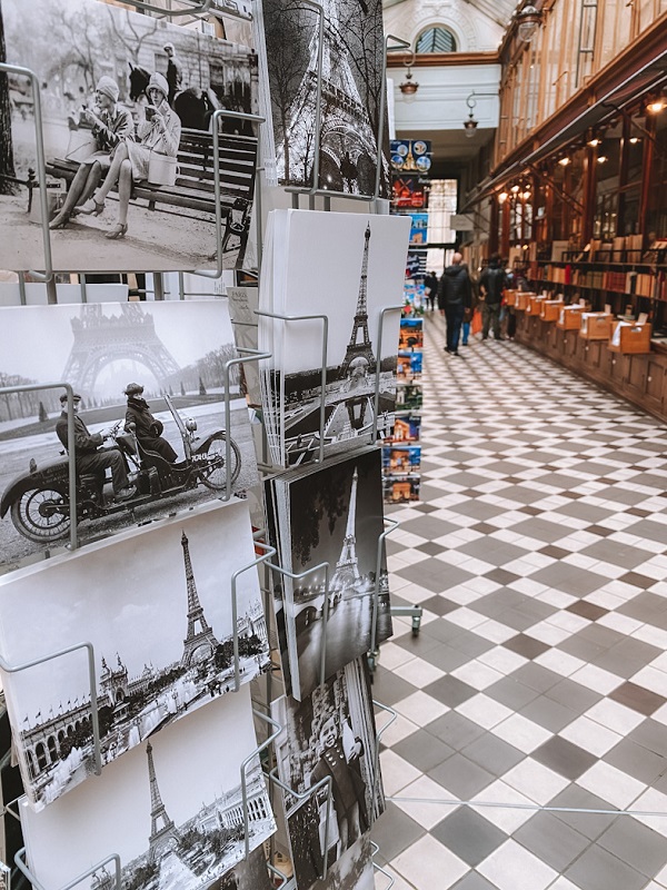 Passage couvert Verdeau dans le 9ème arrondissement de Paris