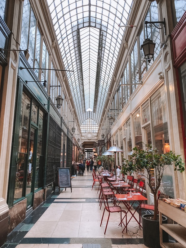 Passage couvert Verdeau dans le 9ème arrondissement de Paris