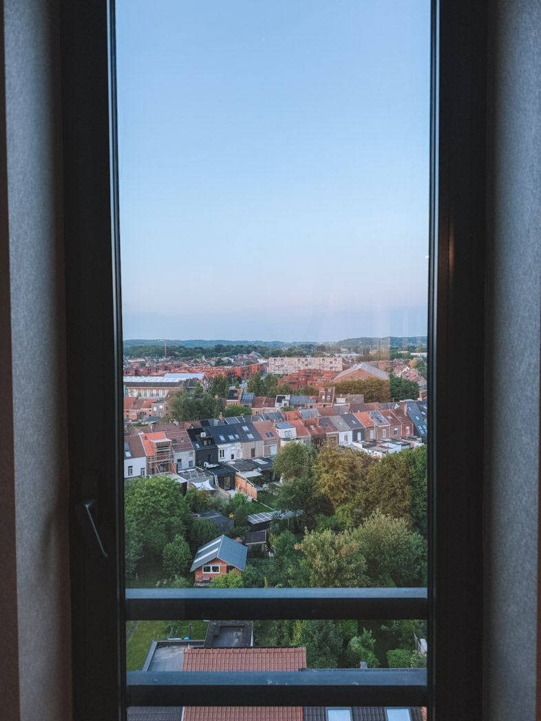 Vue du Park Inn Radsson de Louvain pour un séjour de 2 jours