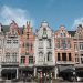 Façades flamandes typiques le long de l’avenue IJzerenleen, étape idéale si vous cherchez que faire à Malines en 2 jours.