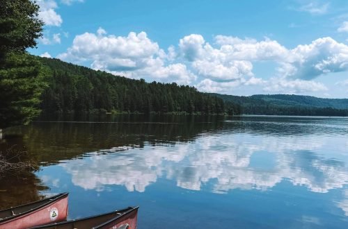 Vue du Parc de la Mauricie pour un road trip de 15 jours au Québec