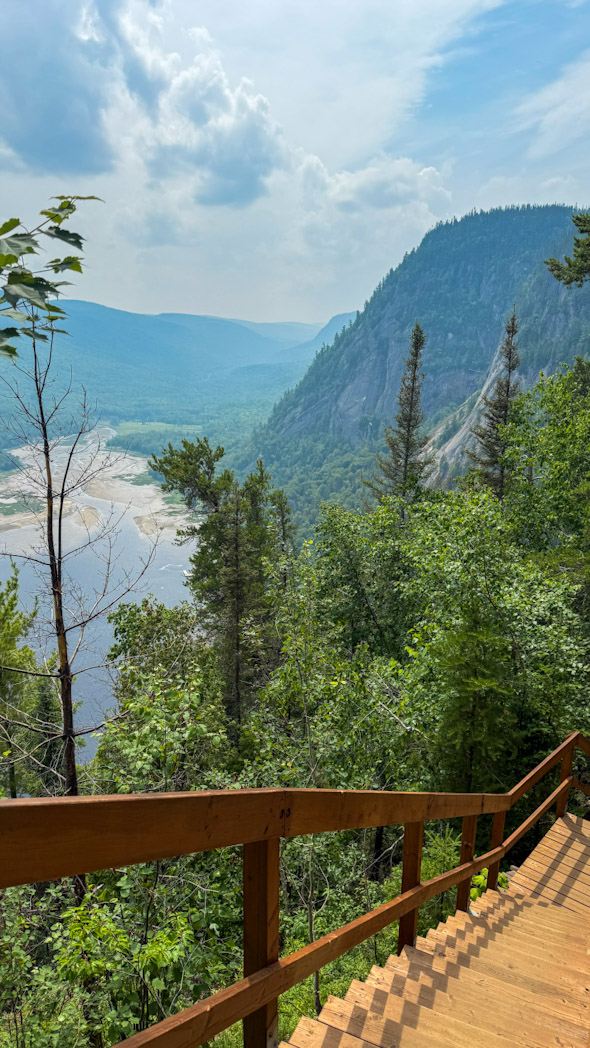 Randonnée dans le parc national du Fjord-du-Saguenay, itinéraire road trip 15 jours Québec