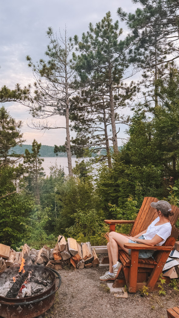 Gîte avec vue sur le fjord du Saguenay, hébergement d’un road trip 15 jours Québec
