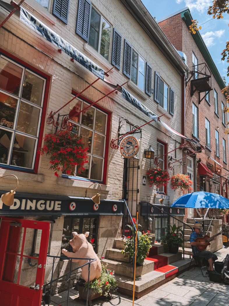 Maisons colorées et colorées du Quartier Petit Champlain, Vieux-Québec
