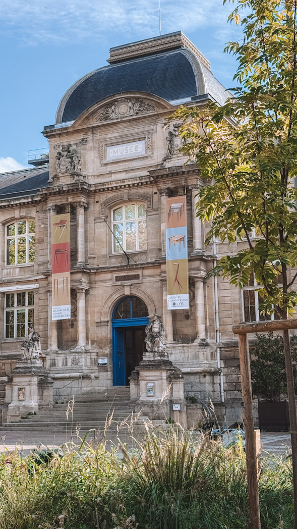 Façade du musée des Beaux-Arts de Rouen, l’un des plus importants musées de France en région.