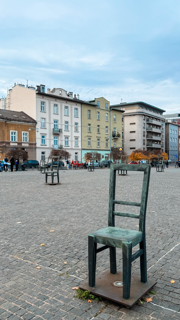 Podgórze : place des Héros, lieu incontournable lors de 3 jours à Cracovie