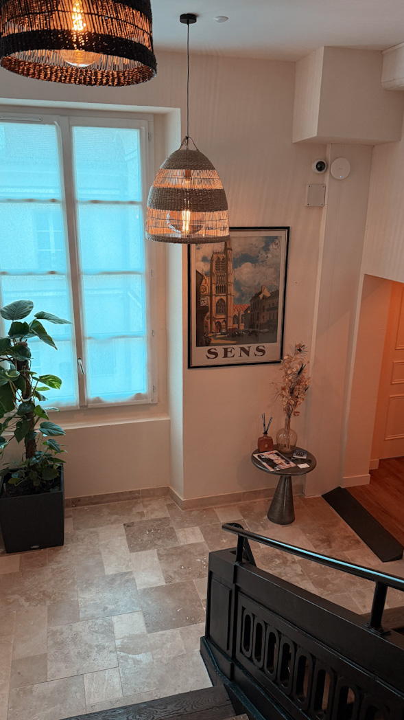 Intérieur de l'hôtel particulier Le Laurencin, Sens